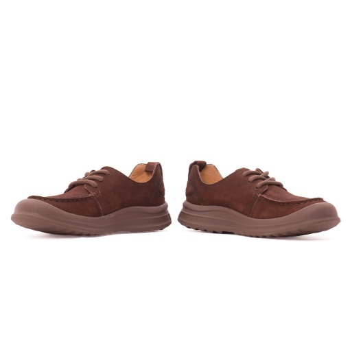 Pantofi dama casual din piele naturala, Feeling, 1083, maro - Img 5