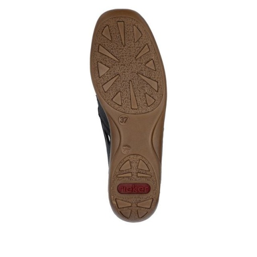 Pantofi dama casual din piele naturala, Rieker 41385-02, negru - Img 7