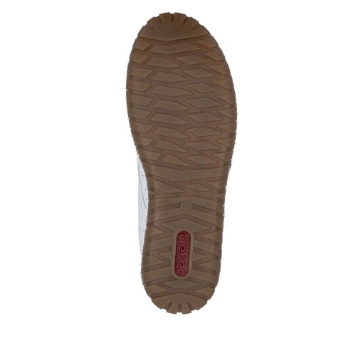 Pantofi dama casual din piele naturala, Rieker M2801-80, alb - Img 8