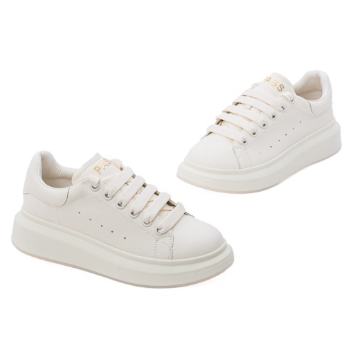 Pantofi dama casual, PASS Collection 1LX90002B 13-S, alb - Img 2