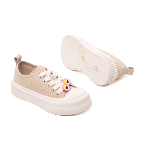 Pantofi dama casual, piele naturala, 6LMQ60010B-03, bej - Img 4