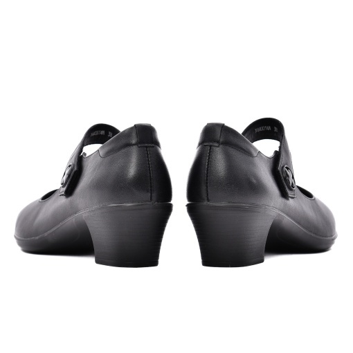 Pantofi dama din piele naturala, Karisma, X4X440014A 01-N, negru - Img 6