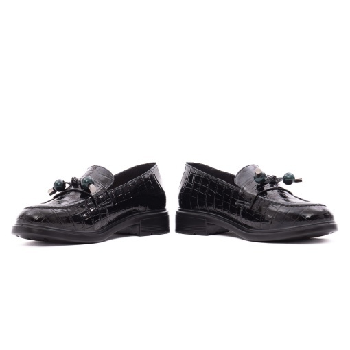 Pantofi dama din piele naturala lacuita, PASS Collection J9J980002A 01-O - Img 5