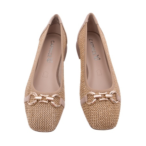 Pantofi dama eleganti din piele naturala, Caprice, 9-22503-42 311 BARK COMB, maro - Img 4