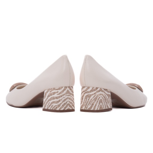 Pantofi dama eleganti din piele naturala, Epica OE12032-772-879S 52-N, crem - Img 6