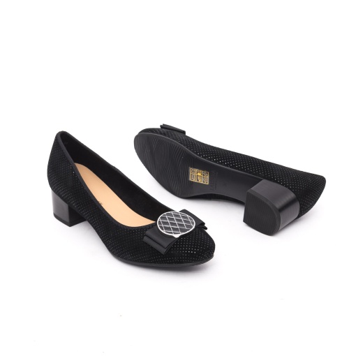 Pantofi damă Karisma din piele întoarsă cu strasuri JIJI60016A 01-I - Img 3