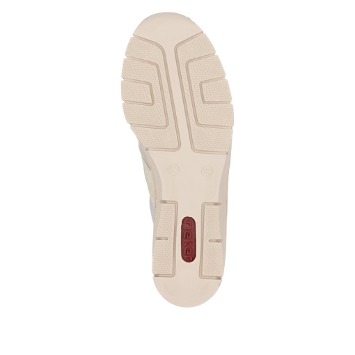 Pantofi dama, piele naturala, 53784-60, crem - Img 5