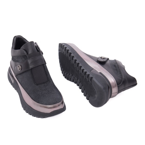 Pantofi sport dama KARISMA 1J890006B 01-N, negru - imagine 3