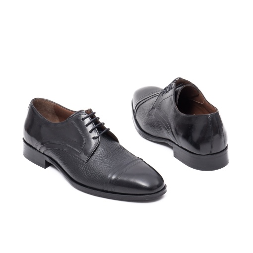 Pantofi eleganti din Piele de Cerb Le Colonel Negru OC48470 01-N - Img 6