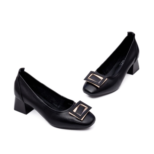 Pantofi eleganti, piele naturala, M4M440011A 01-N - Img 2