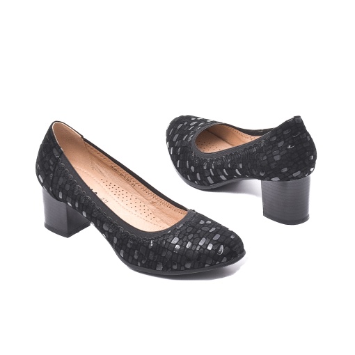 Pantofi eleganti piele naturala texturata, JYDH291-23-L787 O7-I - Img 6