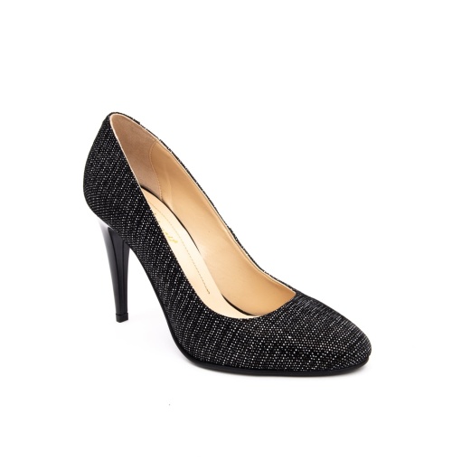 Pantofi eleganti stiletto cod 1112 AN negru piper