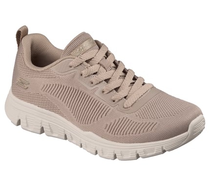 Pantofi sport dama Skechers BOBS B LITE 117700 TPE, taupe - Img 2