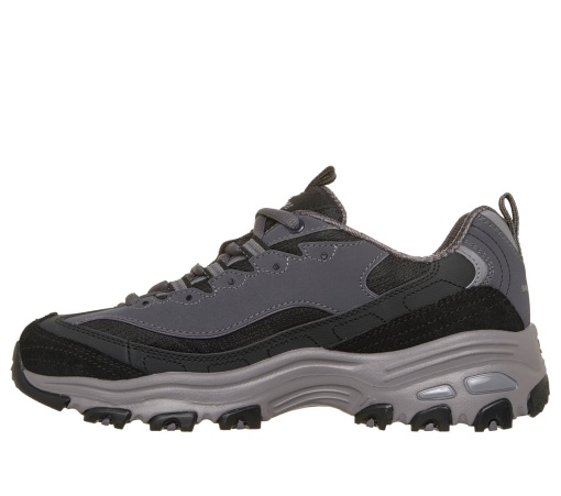 Skechers 150872 BKCC - negru / gri antracit - detaliu profil