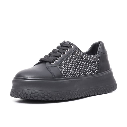 Pantofi tip sneakers, diverse, W1W140022A 01-Z, negru