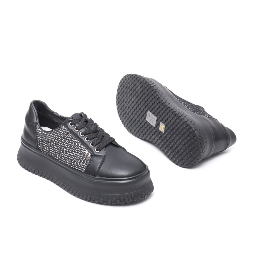 Pantofi tip sneakers, diverse, W1W140022A 01-Z, negru - Img 5