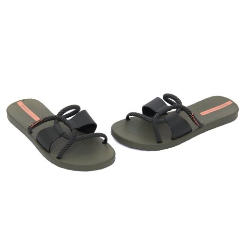 Papuci dama din cauciuc, Ipanema, 9B27232-BG838 C2-K, verde - Img 2