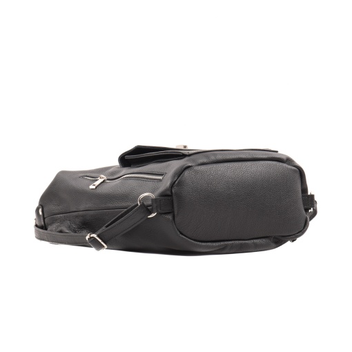 Poseta dama, piele naturala, DUO M205 Negru - Img 4