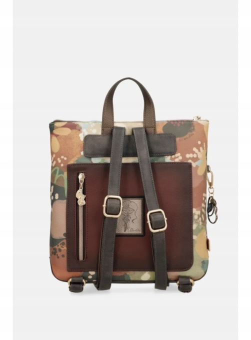 Rucsac damă TULIP BLOSSOM din piele ecologica, Anekke 43715-312 Multicolor - Img 3
