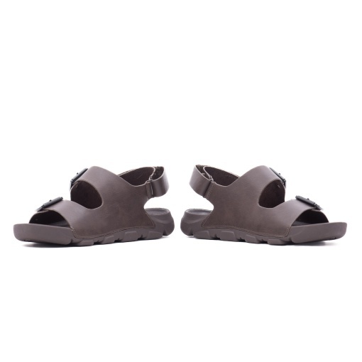 Sandale barbati din piele naturala, JEEP, DAYTONA SANDAL JM61121A 030 DK.BROWN, maro inchis - Img 5