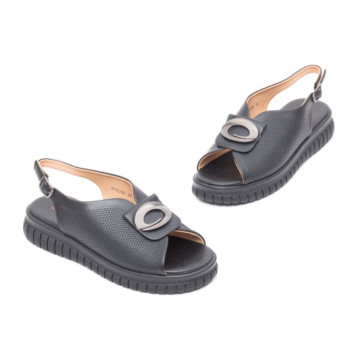 Sandale casual piele naturala W1W140018B 01-N - Img 2
