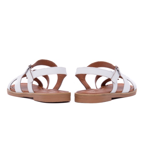 Sandale dama din piele naturala, Dogati, 018 10997 SEYAZ, alb - Img 6