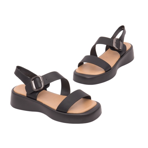 Sandale dama din piele naturala, Epica, H1WC60006A 01-N, negru - Img 2