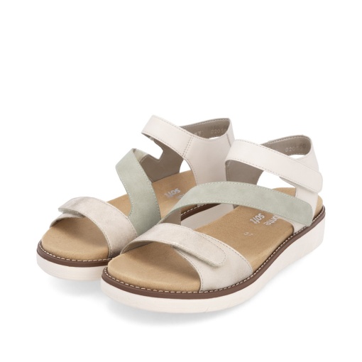 Sandale damă Remonte D2050-62 bej – piele naturală &amp; talpă confortabilă - Img 10