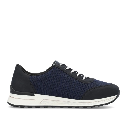 Sneakers dama bleumarin cu siret si fermoar, N1411-14 - Img 11