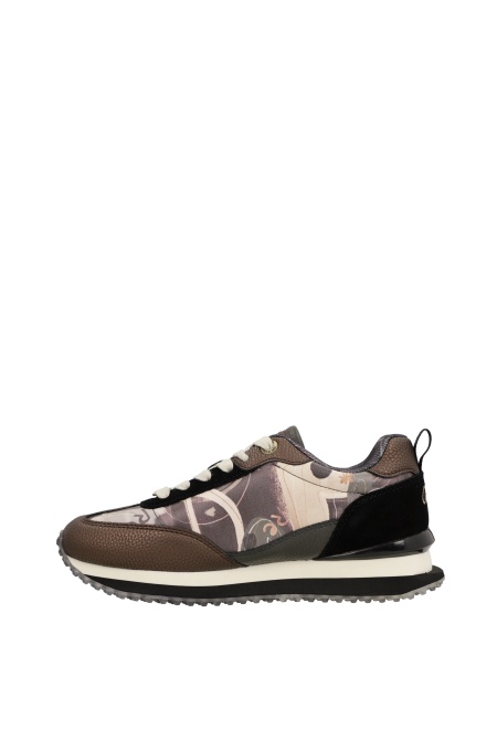 Sneakers damă din piele Anekke New York 43308-685 Black - Img 2
