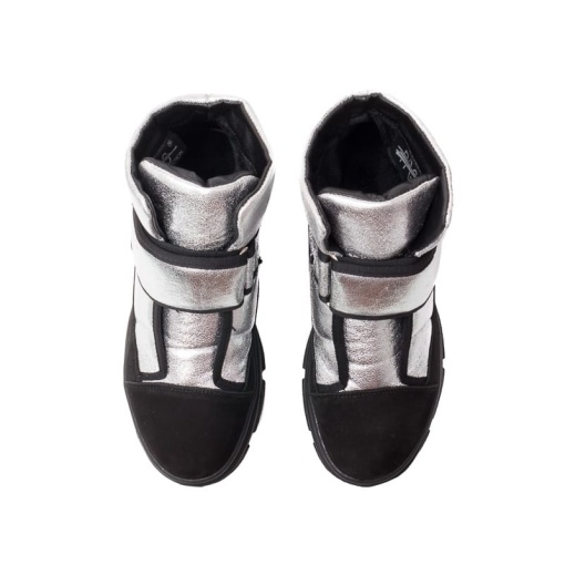 Botine dama casual, piele naturala intoarsa, T29267-1-1 18-Z - Img 6