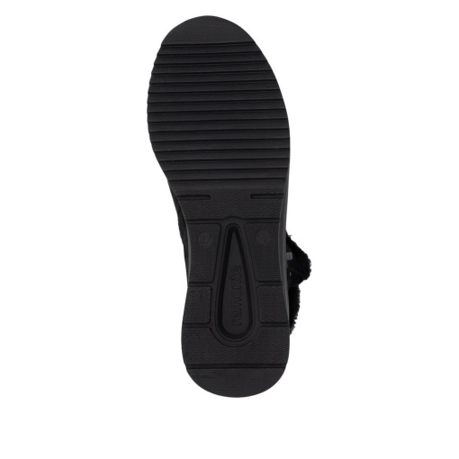Botine dama din piele naturala intoarsa, Remonte D0T82-02, negru - Img 6
