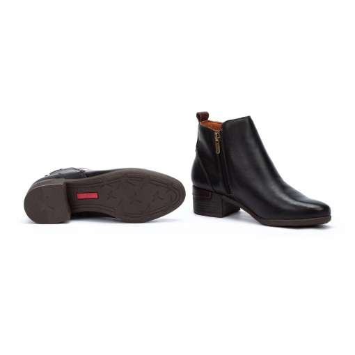 Botine dama din piele naturala, Pikolinos, MALAGA W6W W6W-8950, negru - Img 4