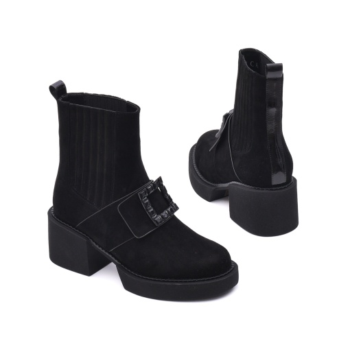 Botine dama elegante, piele naturala, K3K350088 01-I - Img 6