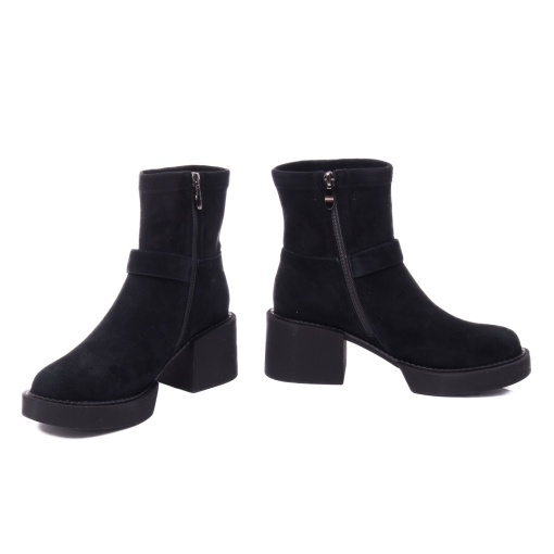 Botine dama Feeling piele intoarsa 25-124-01 - Img 4
