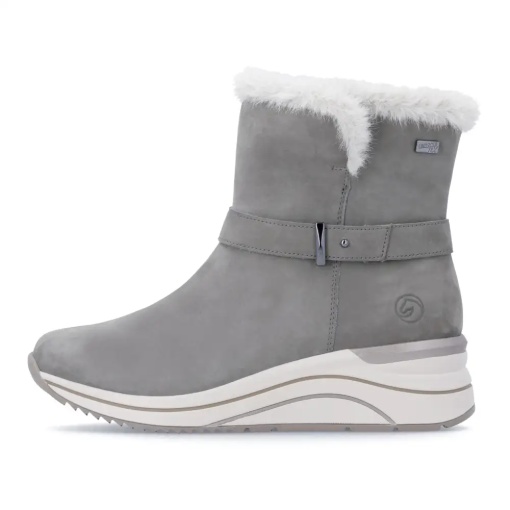 Botine dama Remonte D0T82-42, gri - imagine 2