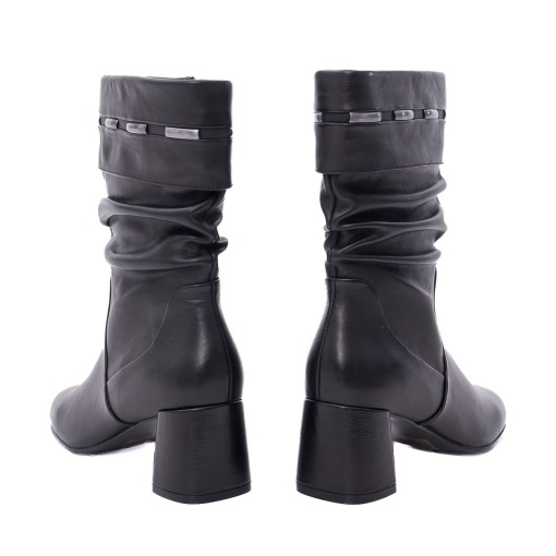 Cizme dama din piele naturala, Regarde le Ciel NEVA 01 7939 SHADOW BLACK, negru - Img 5