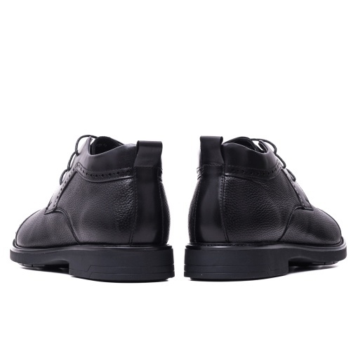 Ghete barbati din piele naturala, Otter, 7FSN70005A 01-N, negru - Img 6