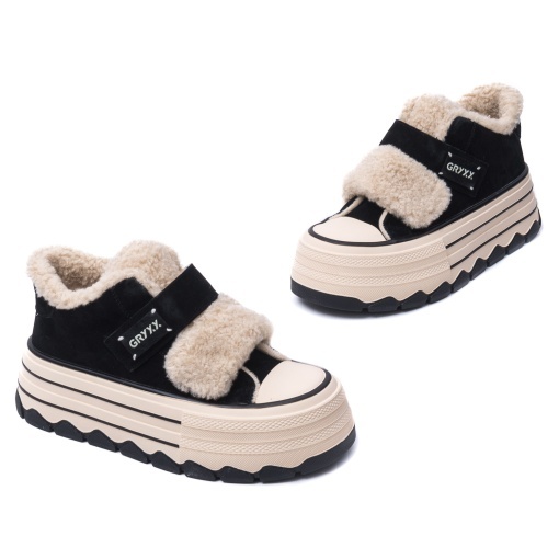 Ghete dama din piele naturala Gryxx, 2624D150-3R6 01-N, negru - Img 3