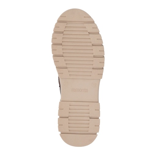Ghete damă din piele RemonteTEX D0E71-25, maro — talpă