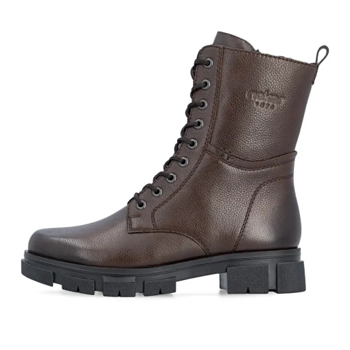 Ghete dama Rieker Y7116-25, maro - imagine 2