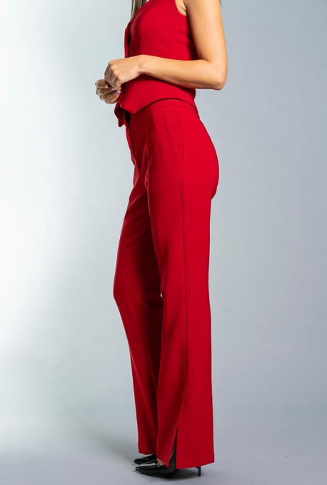 pantaloni rosii hermosa