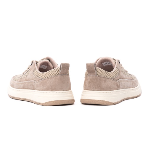 Pantofi bărbătești Otter E6E660006B 03-Z din piele naturala, bej - Img 6