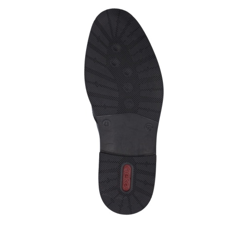 Pantofi barbati casual, piele naturala, 13557-00, negru - Img 8