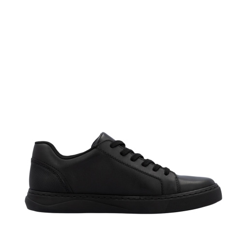 Pantofi barbati casual, piele naturala, B9912-00, negru - Img 4
