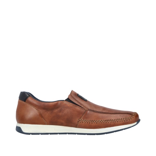 Pantofi barbati din piele naturala, 11962-25, coniac - Img 7