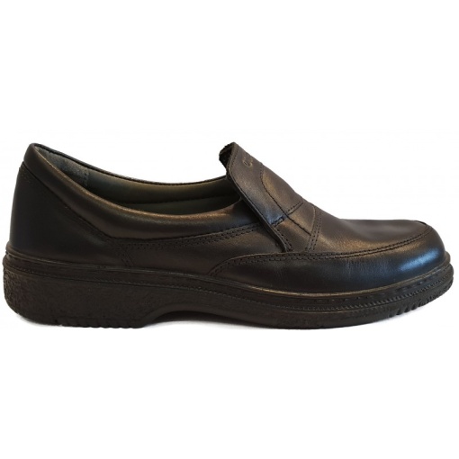 Pantofi casual barbati, piele naturala, OT27824, negru - Img 3