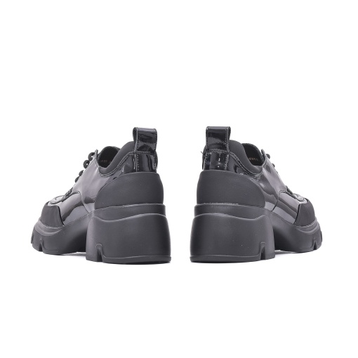 Pantofi casual cu platforma piele naturala, M4M450015 01-L - Img 3