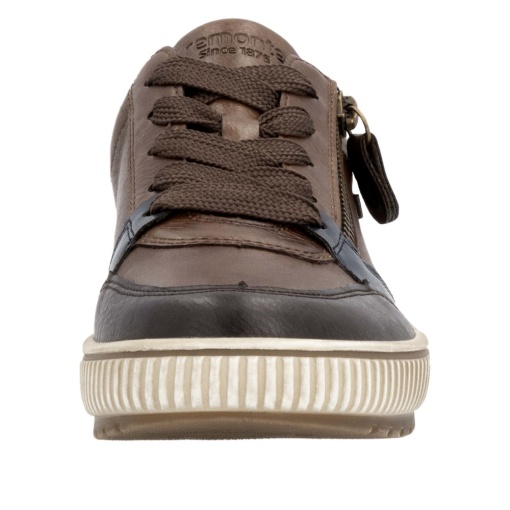 Pantofi casual dama stil Sneakers, piele naturala, D0701-22 - Img 5