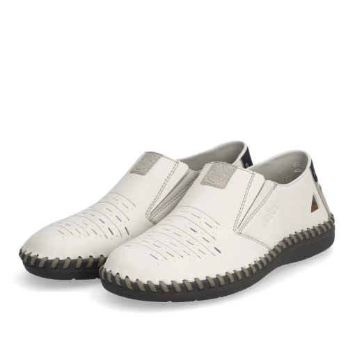 Pantofi casual Rieker piele naturala B2457-60 - Img 7